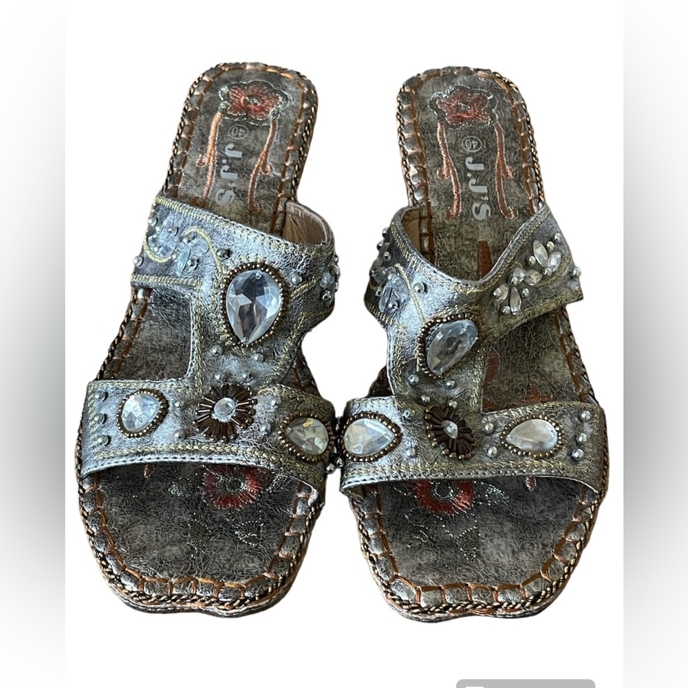 J.j’s Beaded Sandal
